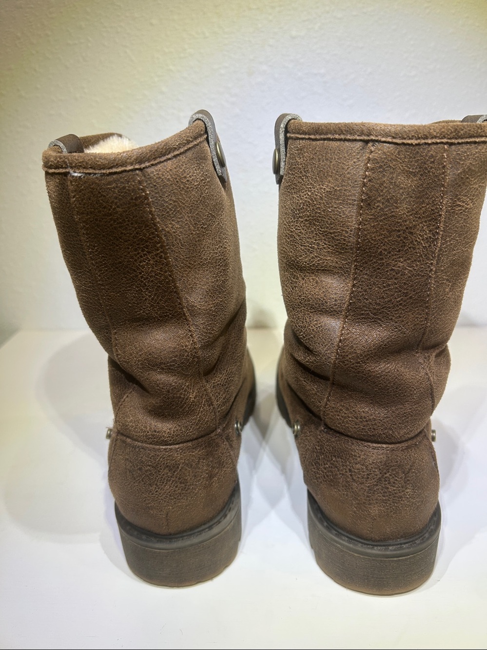 Roxy Bruna ll Convertible Faux Fur Lined Combat Boots |Size 7 - Picture 11 of 13